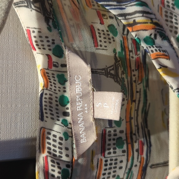 Banana Republic Eiffel Tower Blouse - Picture 3 of 5